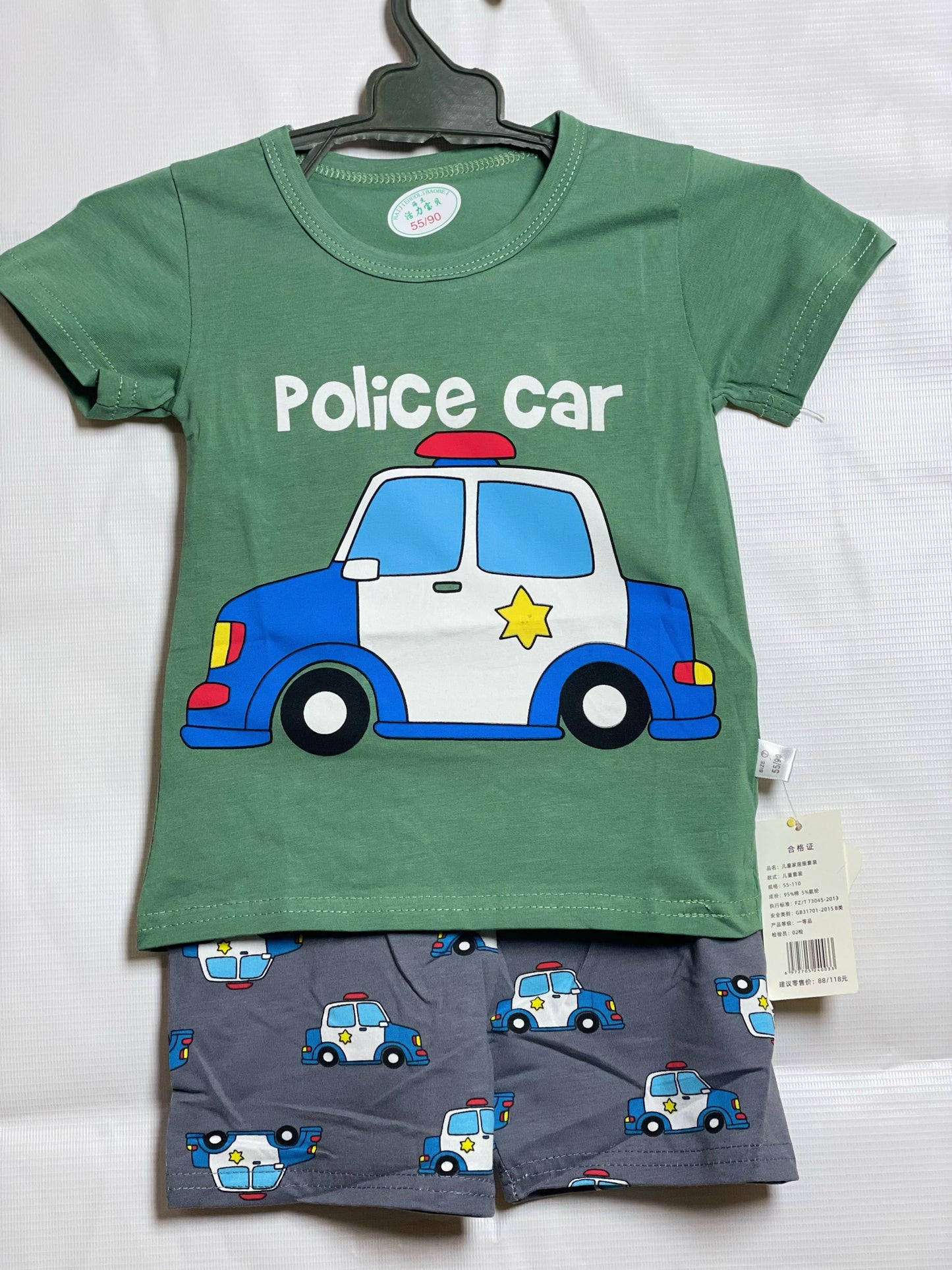 Imported - T-Shirt & Nicker - Police Car